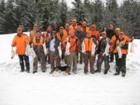 Maine Coyote & Snowshoe Hair 